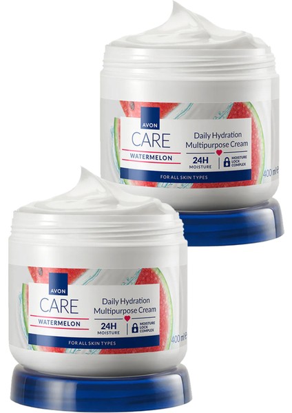 Care Watermelon Karpuz Kokulu Çok Amaçlı Krem 400 ml. Ikili Set