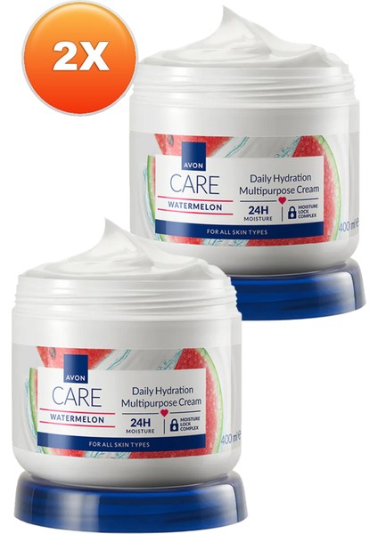Care Watermelon Karpuz Kokulu Çok Amaçlı Krem 400 ml. Ikili Set