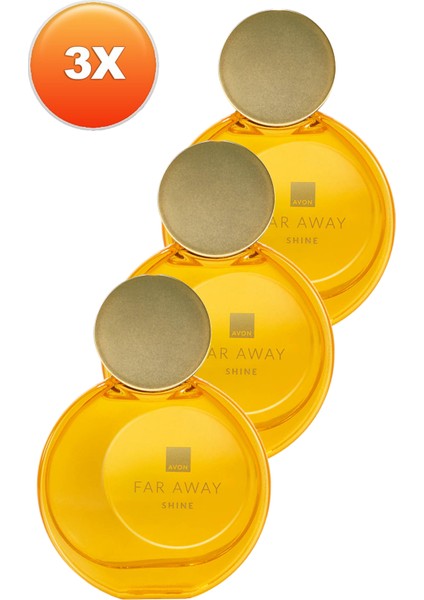 Far Away Shine Kadın Parfüm EDP Üçlü Set 50 ml fiyatları