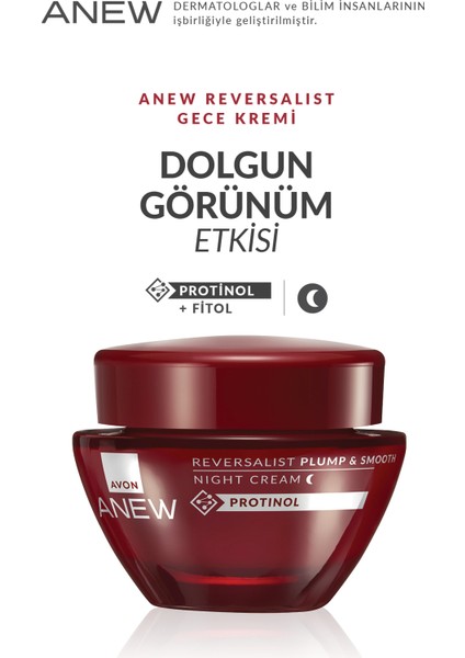 Anew Reversalist Plump & Smooth Üç Parça Yüz Bakım Paketi