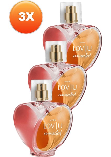Lov U Connected Kadın Parfüm EDP Üçlü Set 50 ml fiyatları