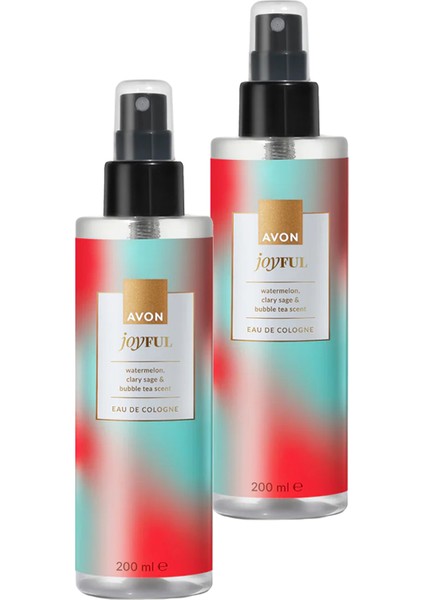 Joyful Kolonya Edc 200 ml x 2 adet