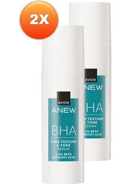 Anew Bha Even Tone & Texture Cilt Tonu Görünümü Düzgünleştiren Serum 30 ml. Ikili Set