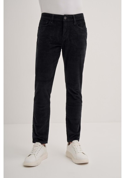 Caz 0019 Kadıfe Pantolon Cazador - 24KCEED00019 - Siyah - 36-34