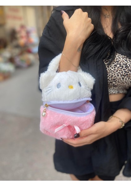 Hello Kitty Pembe Incili Peluiş Çanta fiyatları