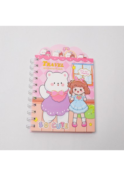 Kawai Karakterleri Ayraçlı Defter