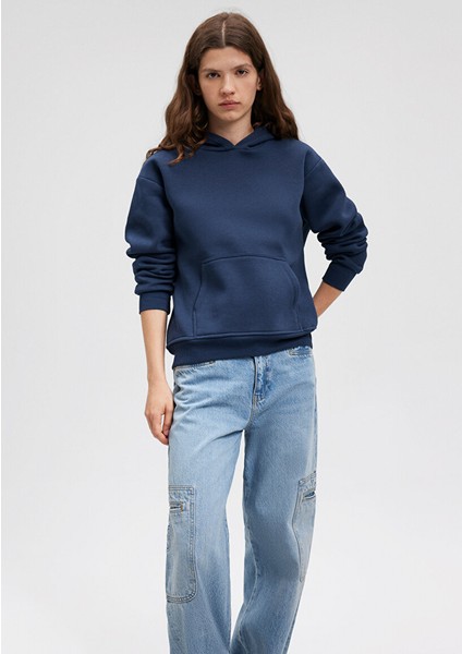 Kadın Lacivert Sweat - M167299-70488