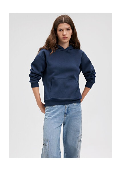 Kadın Lacivert Sweat - M167299-70488 fiyatları