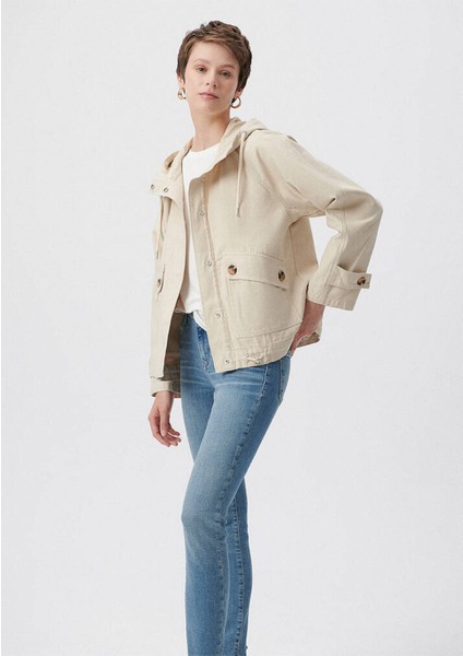 Kadın Krem Mont - M1110025-70182