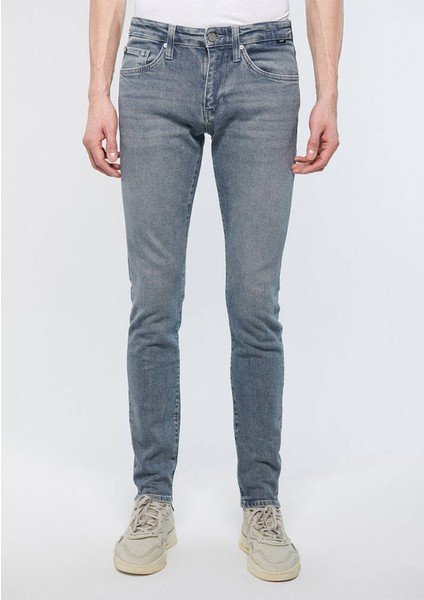 Erkek Gri Jean Pantolon - M001070-83703