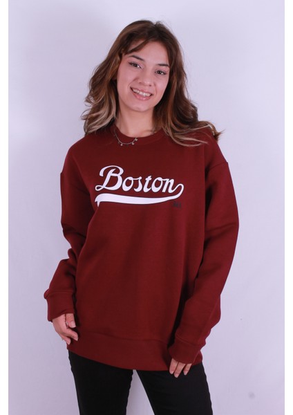 Kadın Bordo Sweat - 24K0843K1