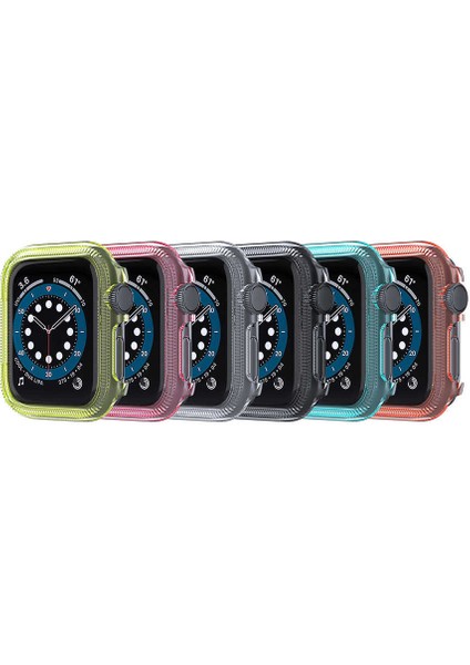 - Apple Watch 42MM - Kasa ve Ekran Koruyucu Watch Gard 03 - Mavi
