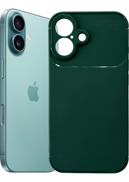 iPhone 16 Kılıf Focus Carbon Silikon Kapak fiyatları