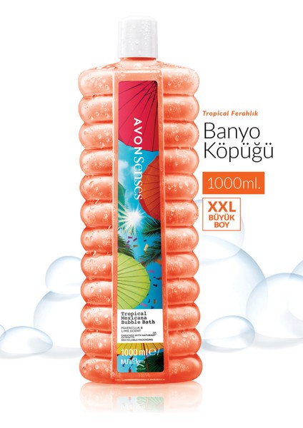 Tropical Mexicana Banyo Köpüğü Duş Jeli ve Vücut Spreyi Paketi
