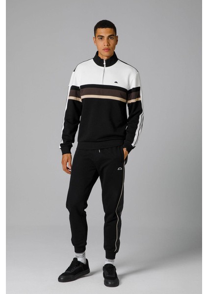 Yarım Fermuarlı Erkek Sweat EM215-BK fırsatları