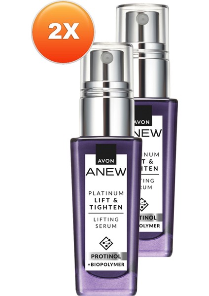 Anew Platinum Lift & Tighten Lifting Serum 30 ml. Ikili Set fiyatları