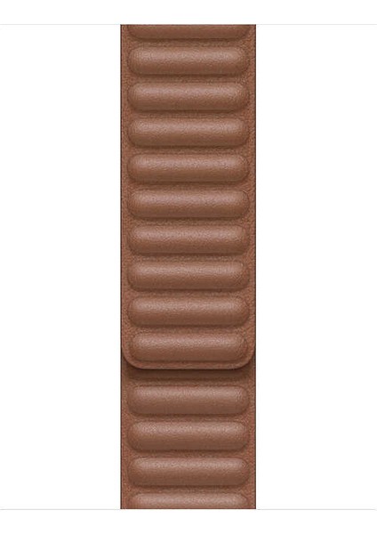 - Apple Watch 44MM - Kordon Deri Kordon Krd-34 - Mavi