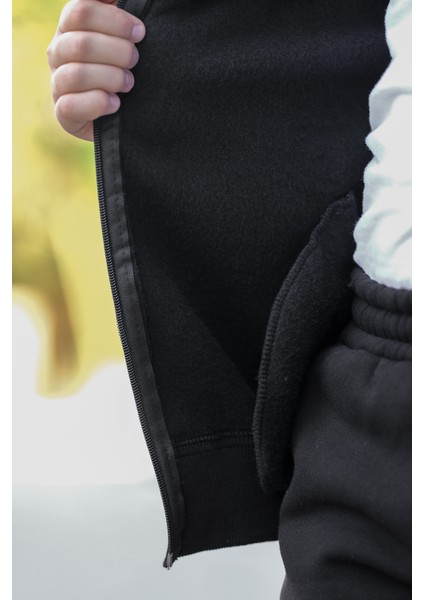 Erkek Çocuk Arel Fermuarlı Kapüşonlu Eşofman Takımı ESF.2020 fırsatları