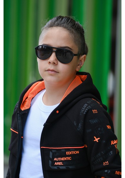 Erkek Çocuk Arel Fermuarlı Kapüşonlu Eşofman Takımı ESF.2020 modelleri