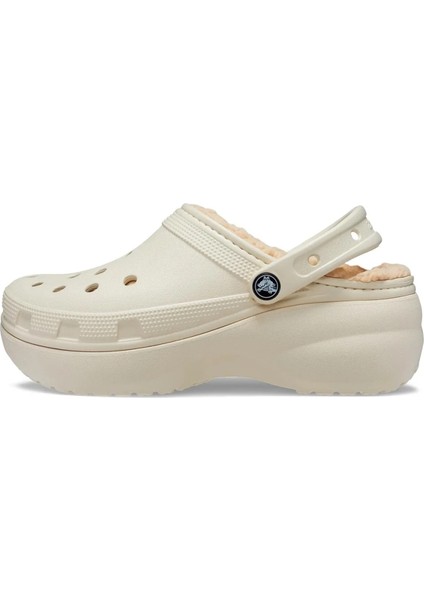 Classic Platformlined Clog Bone Kadın Platform Terlik 207938-2Y2