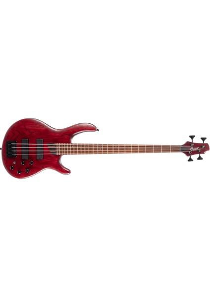 B4 Element Opbr Bas Gitar 4 Telli Bordo