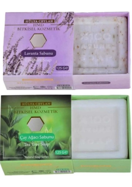 Lavanta-Çay Ağacı 125 Gr X 2 Bitkisel Sabun
