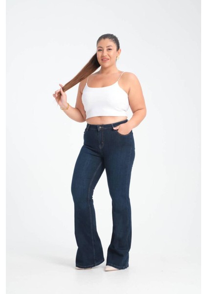 7579 Cındy Xl Kadın Jean Pantolon