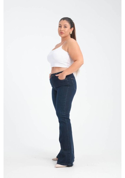7579 Cındy Xl Kadın Jean Pantolon