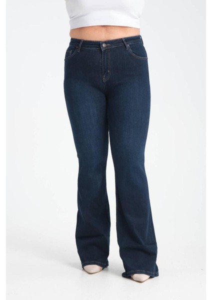 7579 Cındy Xl Kadın Jean Pantolon