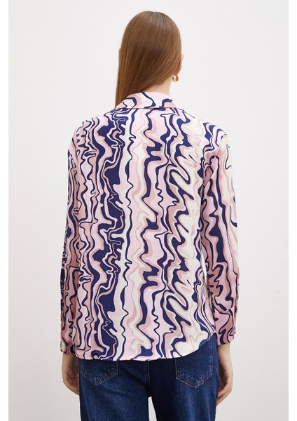 Wave Effect Basic Gömlek Pembe fiyatları