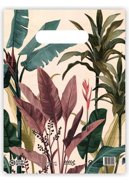 Eczane Poşeti Bio Derya Çiçeği (22x32 cm) - 100 Adet