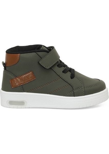Books P 4pr Haki Erkek Çocuk High Sneaker