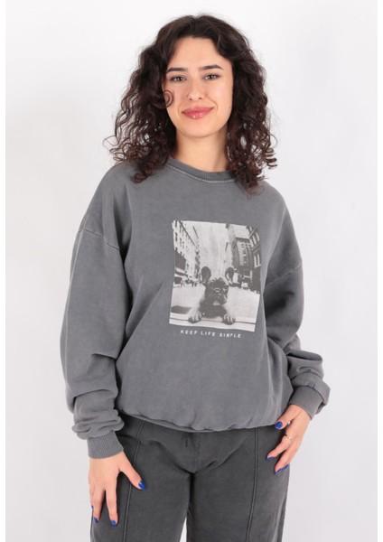 W0011070 Kadın Sweatshirt