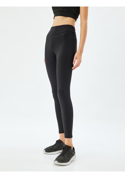 Basic Spor Tayt Yüksek Bel Dar Kalıp modelleri