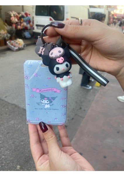 Kuromi Silikon Kartlık Anahtarlık fiyatları