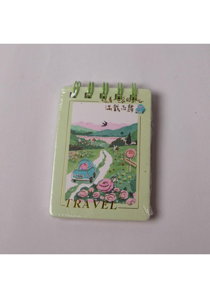 Manzara Tasarımlı Mini Not Defter fiyatları