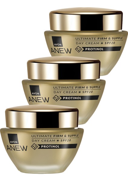 Anew Ultimate Firm & Supple Gündüz Kremi SPF20 50 ml. Üçlü Set