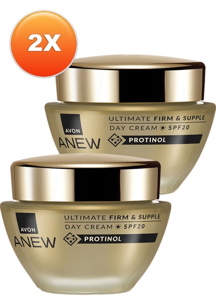 Anew Ultimate Firm & Supple Gündüz Kremi SPF20 50 ml. Ikili Set