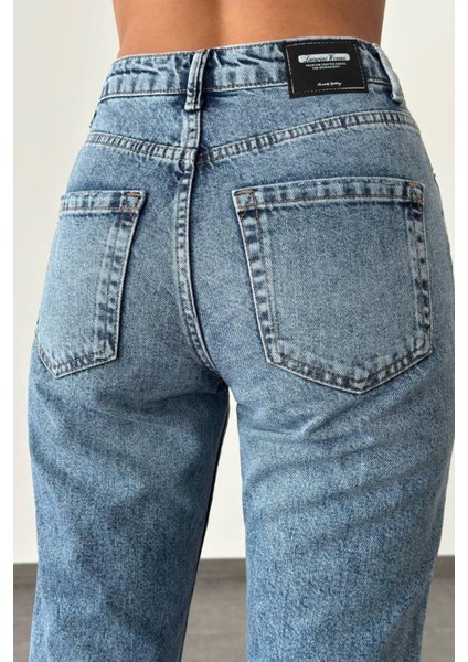 7609 Mom Fıt Kadın Jean Pantolon fiyatları