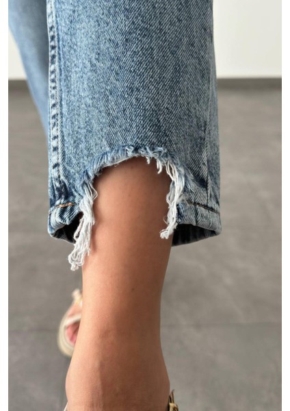 7609 Mom Fıt Kadın Jean Pantolon modelleri