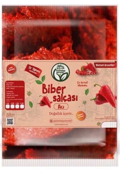 Trend Loca Gaziantep Acı Biber Salçası 1 kg