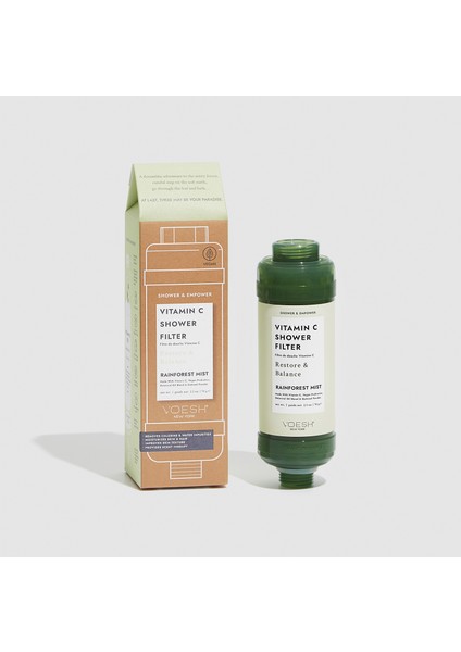 New York Vitamin C Duş Filtresi Yağmur Ormanı