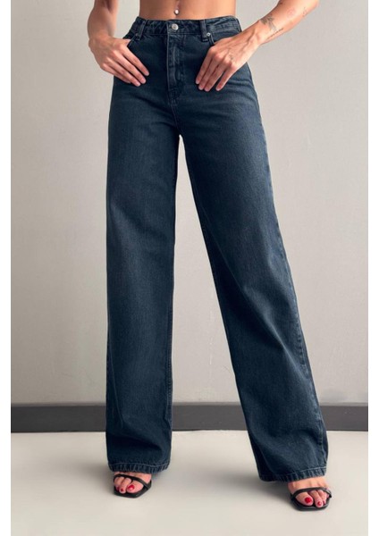 7714 W.leg Kadın Jean Pantolon