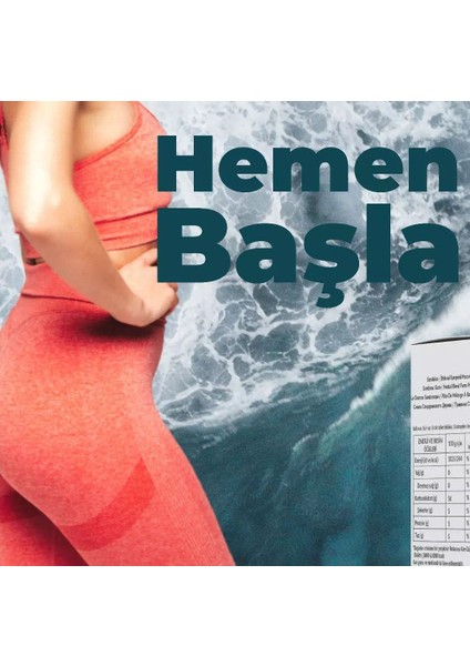 L Carnitine & Collagen Bitkisel Karışımlı Çay 60 Şase