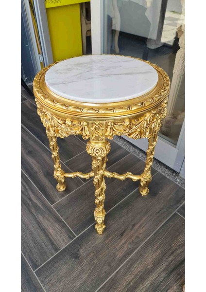 Sarmaşık Oymali Yan Sehpa modelleri