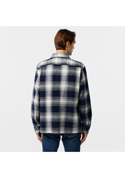 Erkek Lacivert Classic Fit Gömlek W47414T.4NV fiyatları