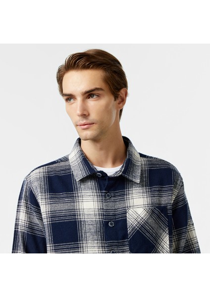 Erkek Lacivert Classic Fit Gömlek W47414T.4NV fırsatları
