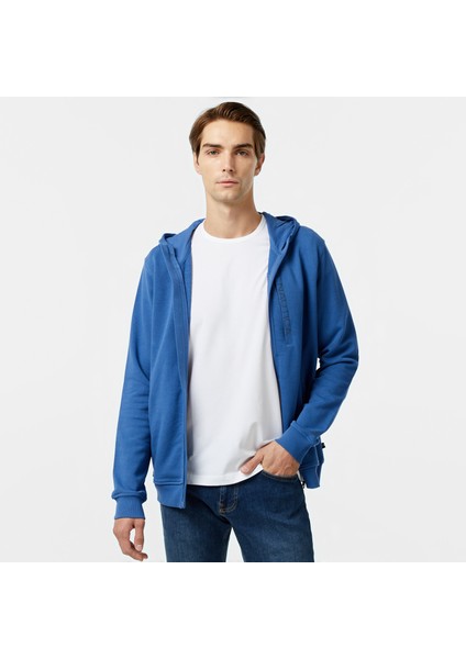 Erkek Mavi Standart Fit Sweatshirt KE37652T.4UB