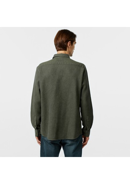 Erkek Yeşil Classic Fit Gömlek W47402T.3CY