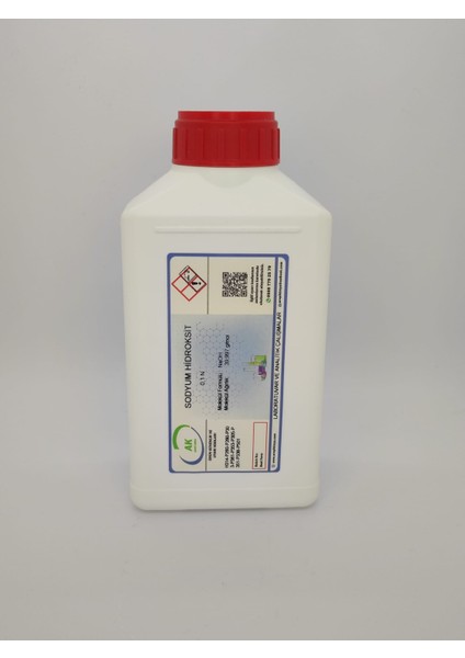 SODYUM HİDROKSİT (0,1 N NaOH) 500 ML